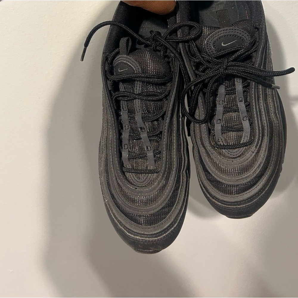 Black Air Max 97 Shoes Size 9